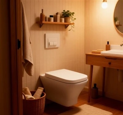 Valkoinen neliö seinään kiinnitettävä wc